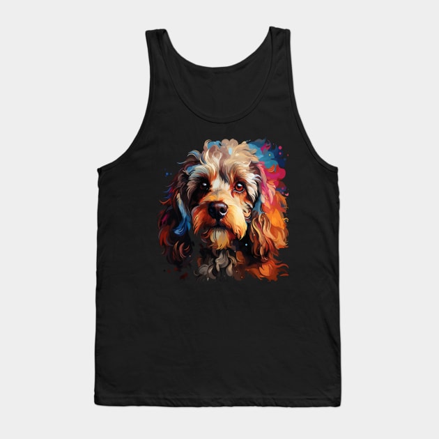 Poodle Rainbow Tank Top by JH Mart